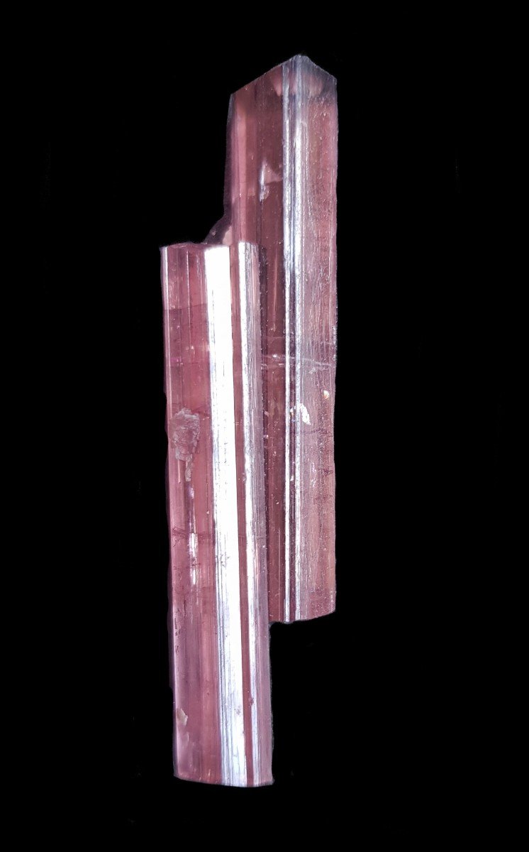 Pink Tourmaline - 2 Crystals - California, Usa