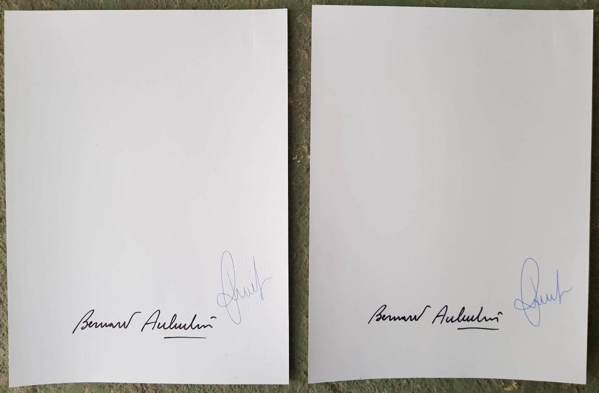 Bernard AUBERTIN - Tableau clous - 1970 - CERTIFICAT-photo-6