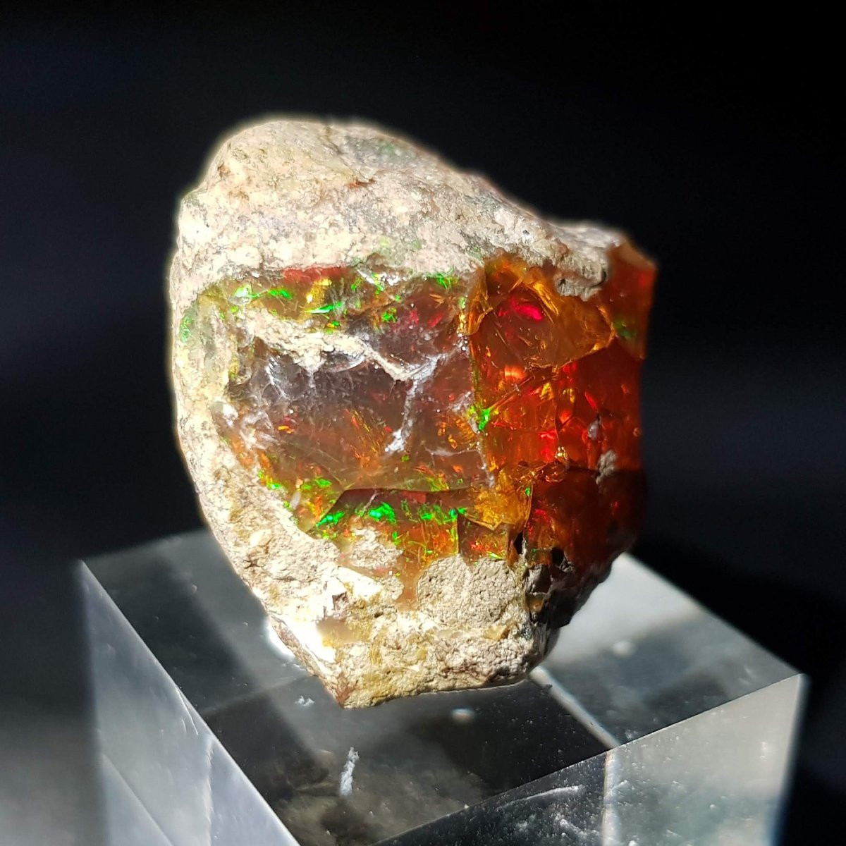 Large Natural Precious Opal - 35 Mm-photo-4