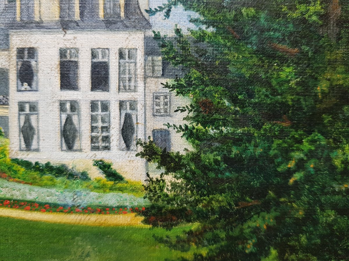 Ecole naïve - Huile sur toile - Signée Henri ROUSSEAU -photo-1
