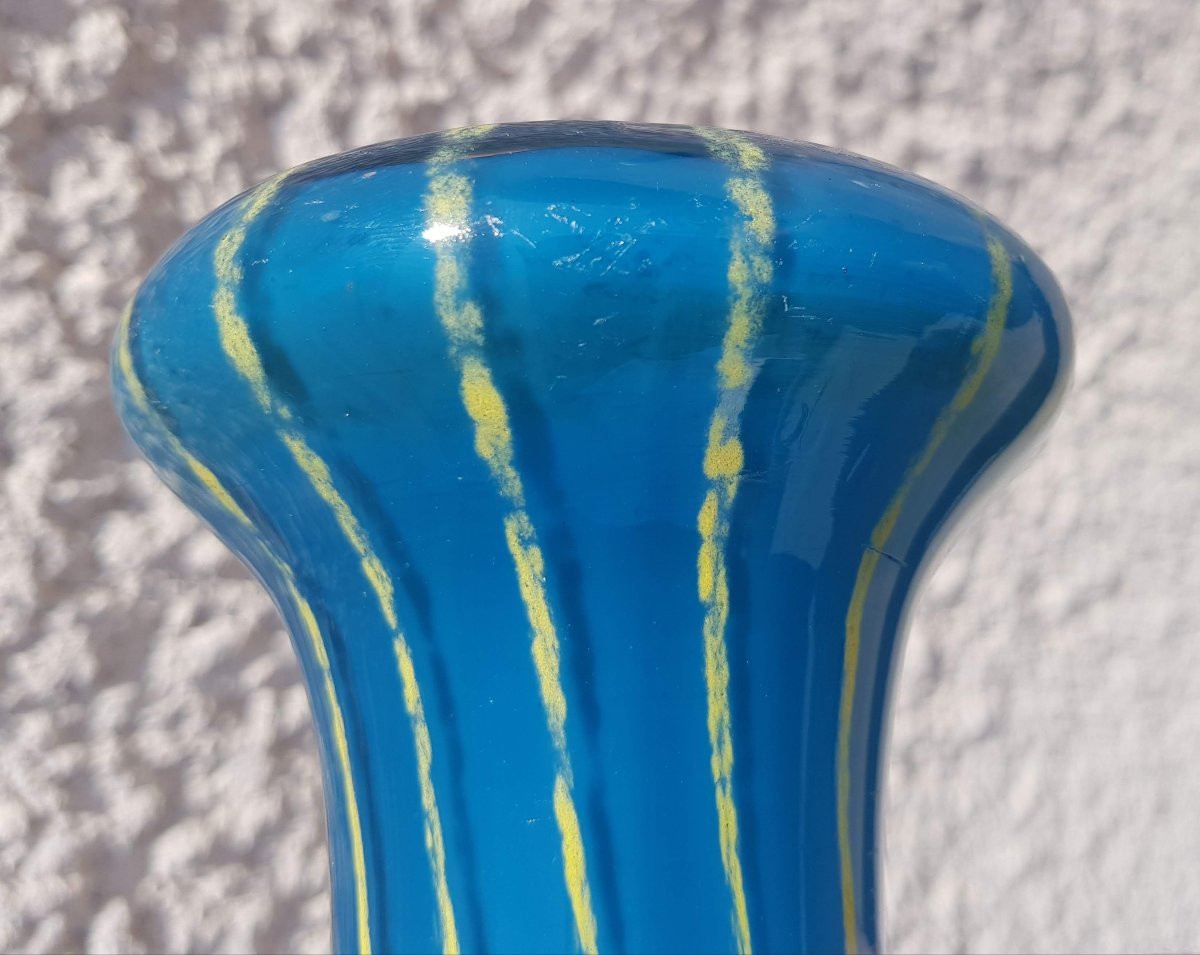 Grand Vase Art Déco - Attribué SCHNEIDER - 1930-photo-2