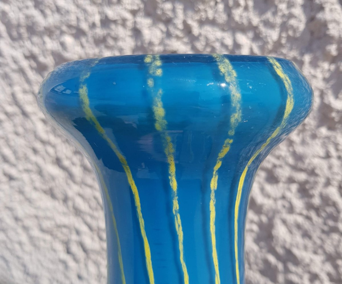 Grand Vase Art Déco - Attribué SCHNEIDER - 1930-photo-7