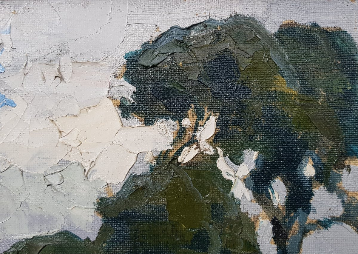 Edouard CORTÈS - Huile sur toile - Bretagne - CERTIFICAT-photo-3