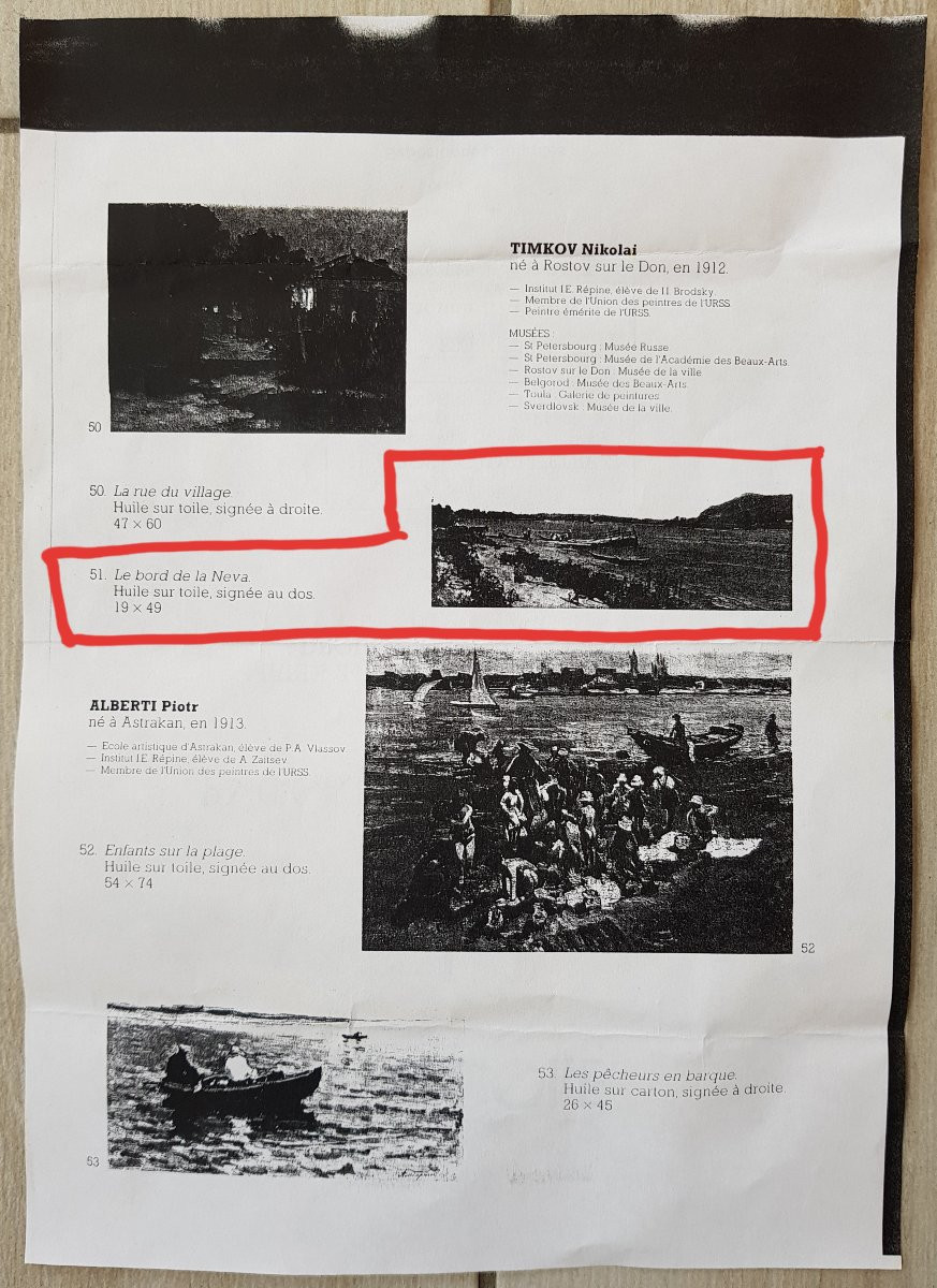 Nikolai Timkov - Painting - River Banks Of Neva , Russia-photo-7