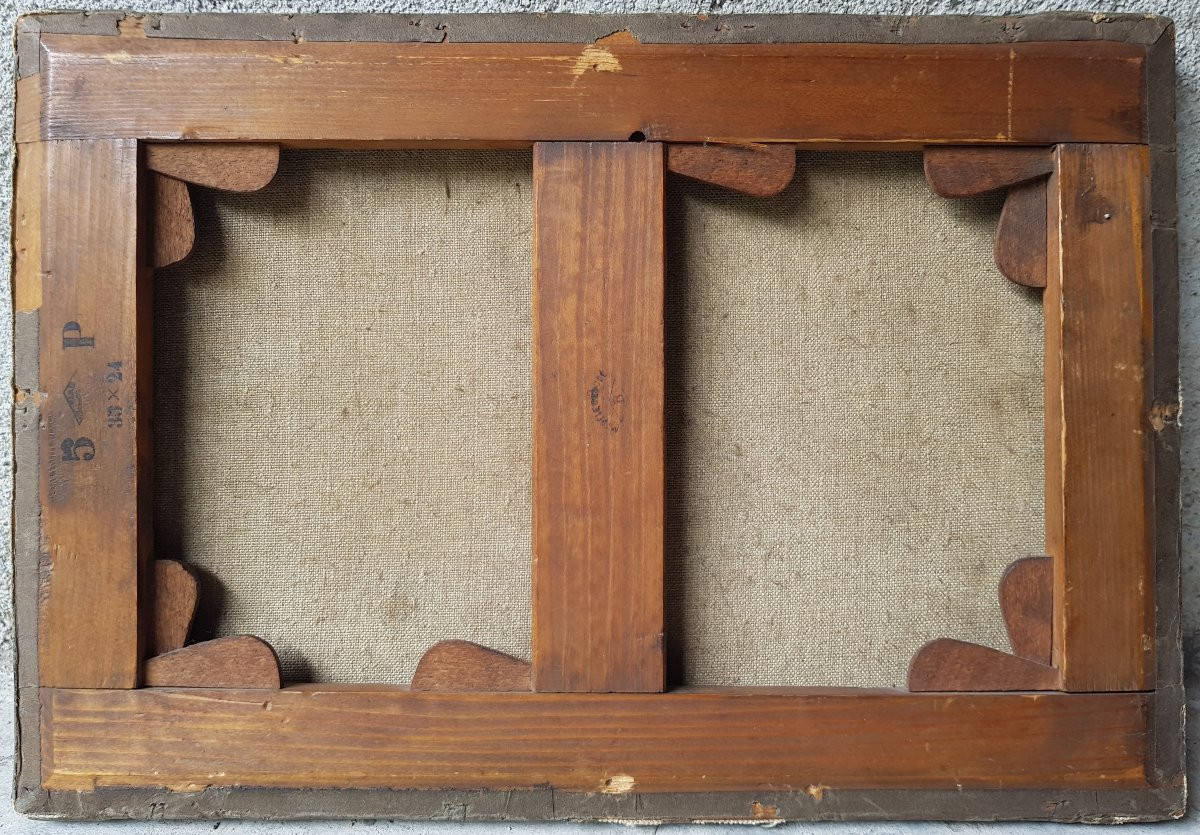 Ecole naïve - Huile sur toile - Signée Henri ROUSSEAU -photo-3