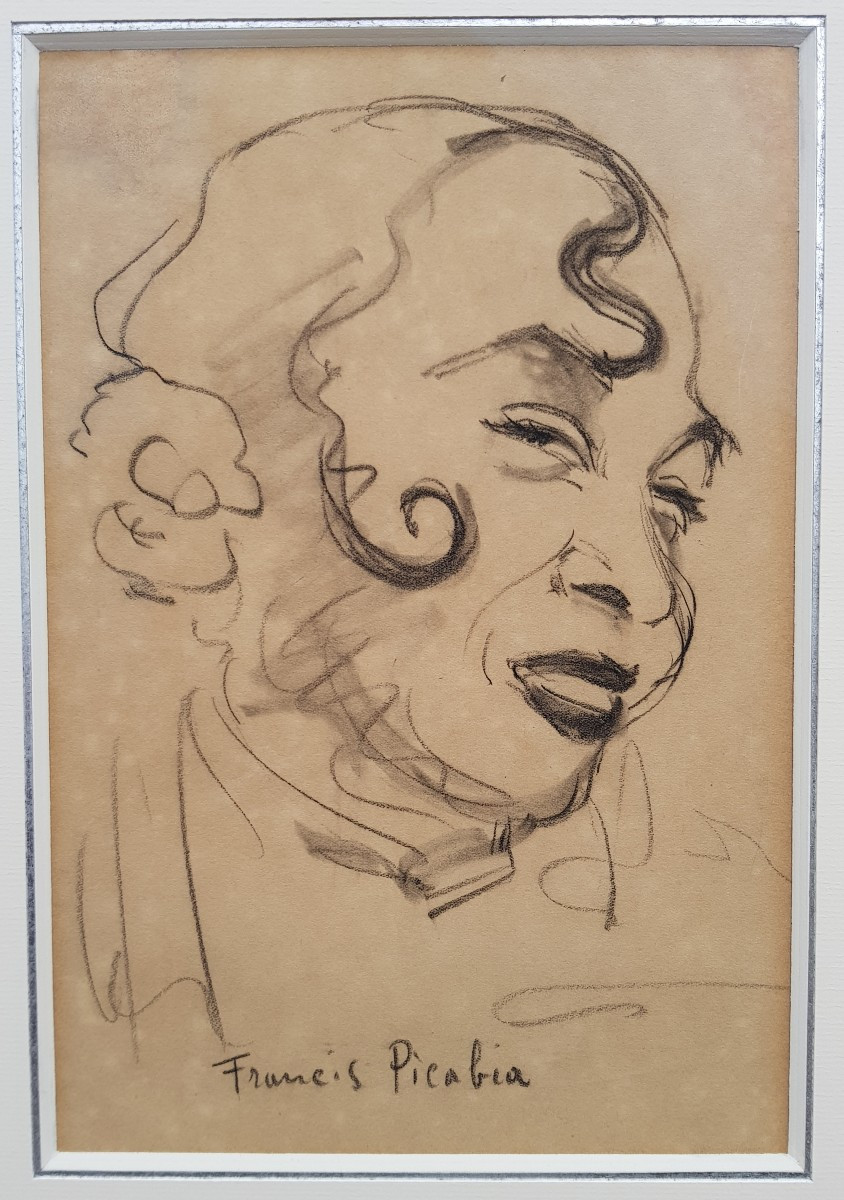 Francis PICABIA - Dessin - Portrait - CERTIFICAT