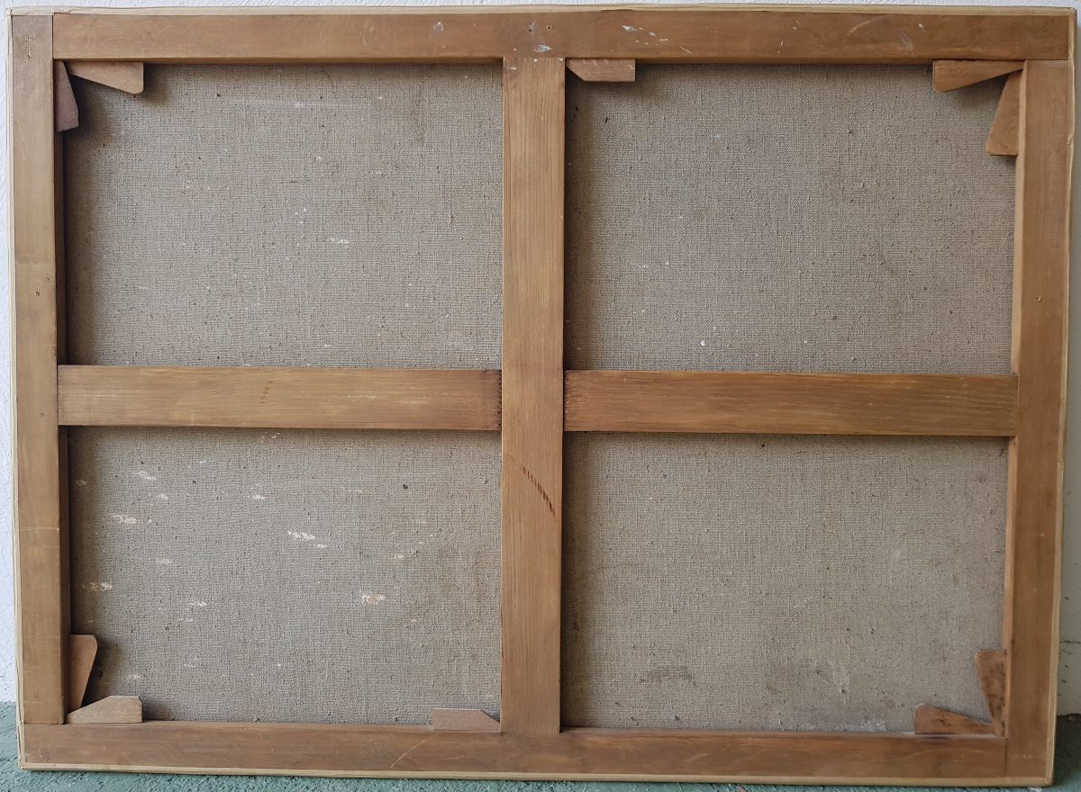 Léon ZEYTLINE - Huile sur toile - Elégantes à PARIS-photo-2