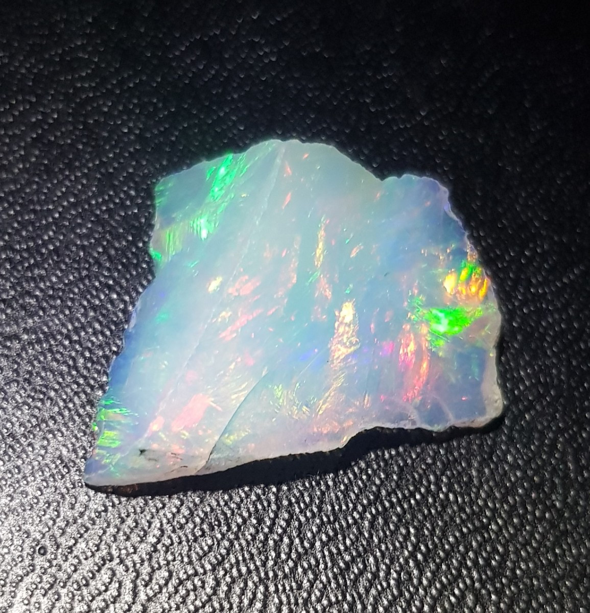 OPALE naturelle - Feux multicolores - 25 mm-photo-3