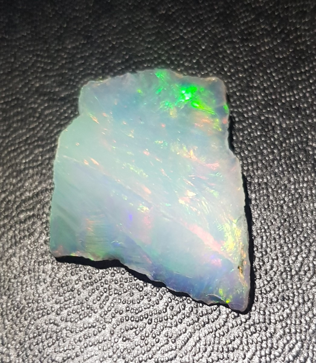 OPALE naturelle - Feux multicolores - 25 mm-photo-4