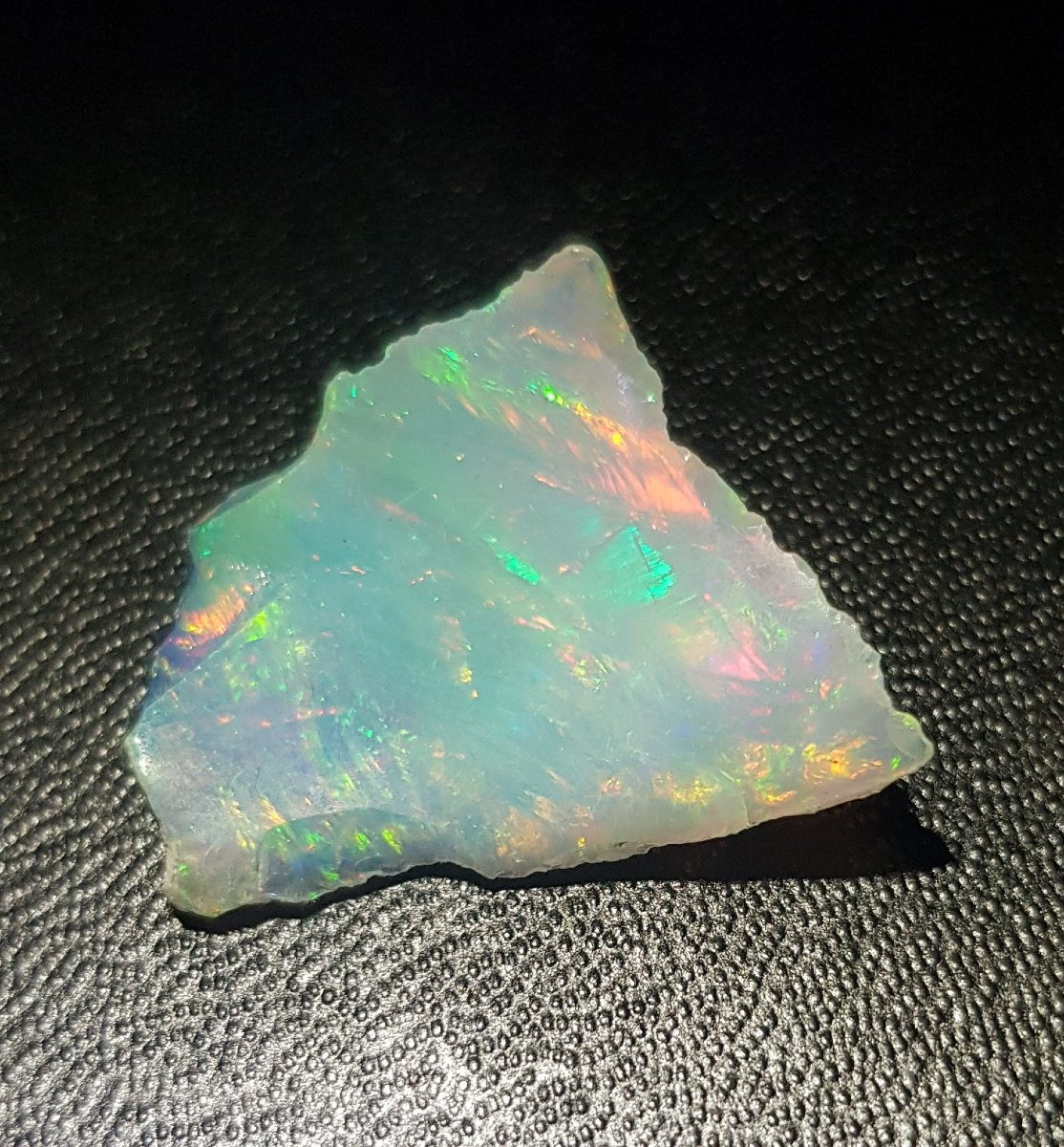 OPALE naturelle - Feux multicolores - 25 mm-photo-2