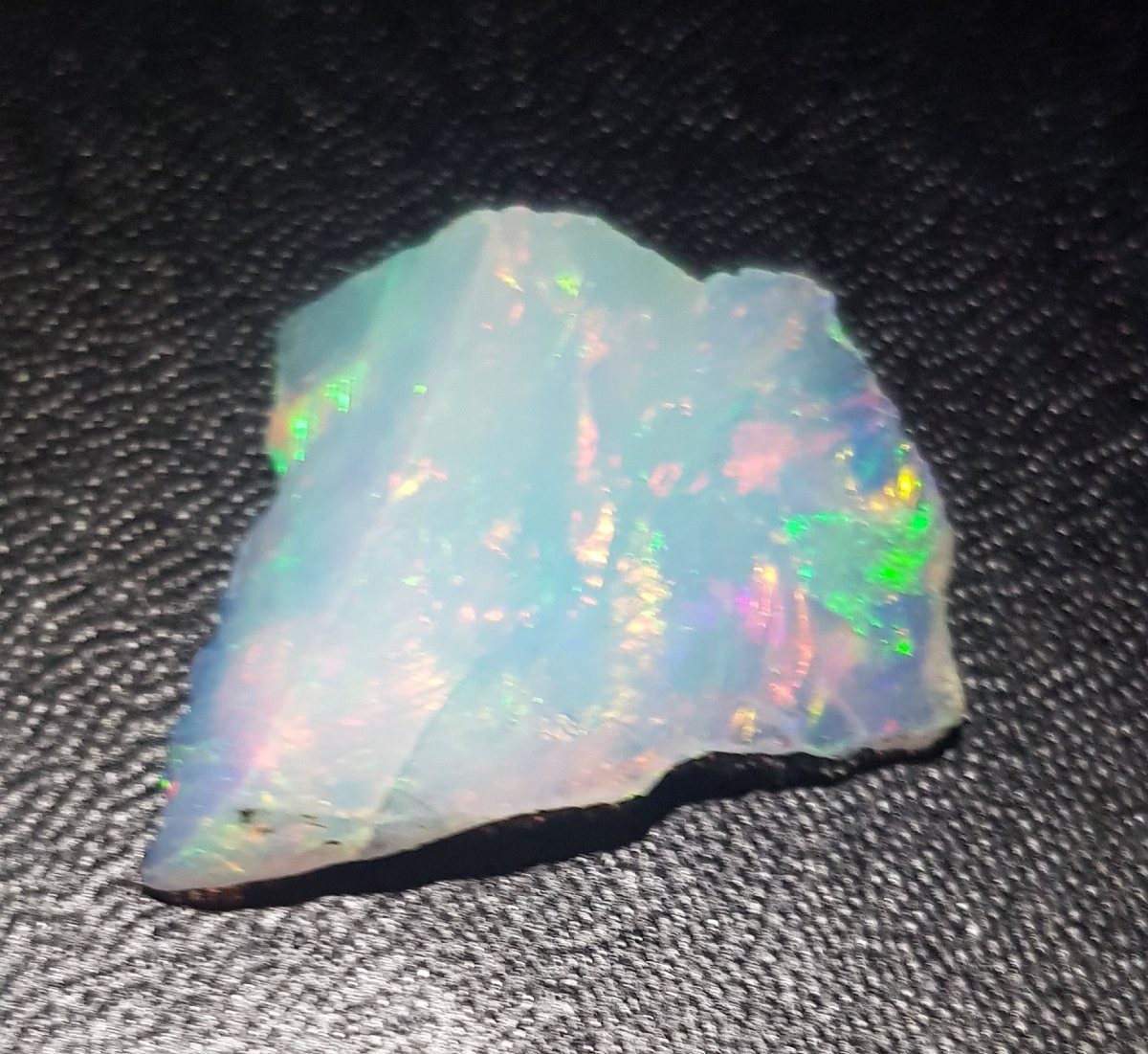 OPALE naturelle - Feux multicolores - 25 mm-photo-4