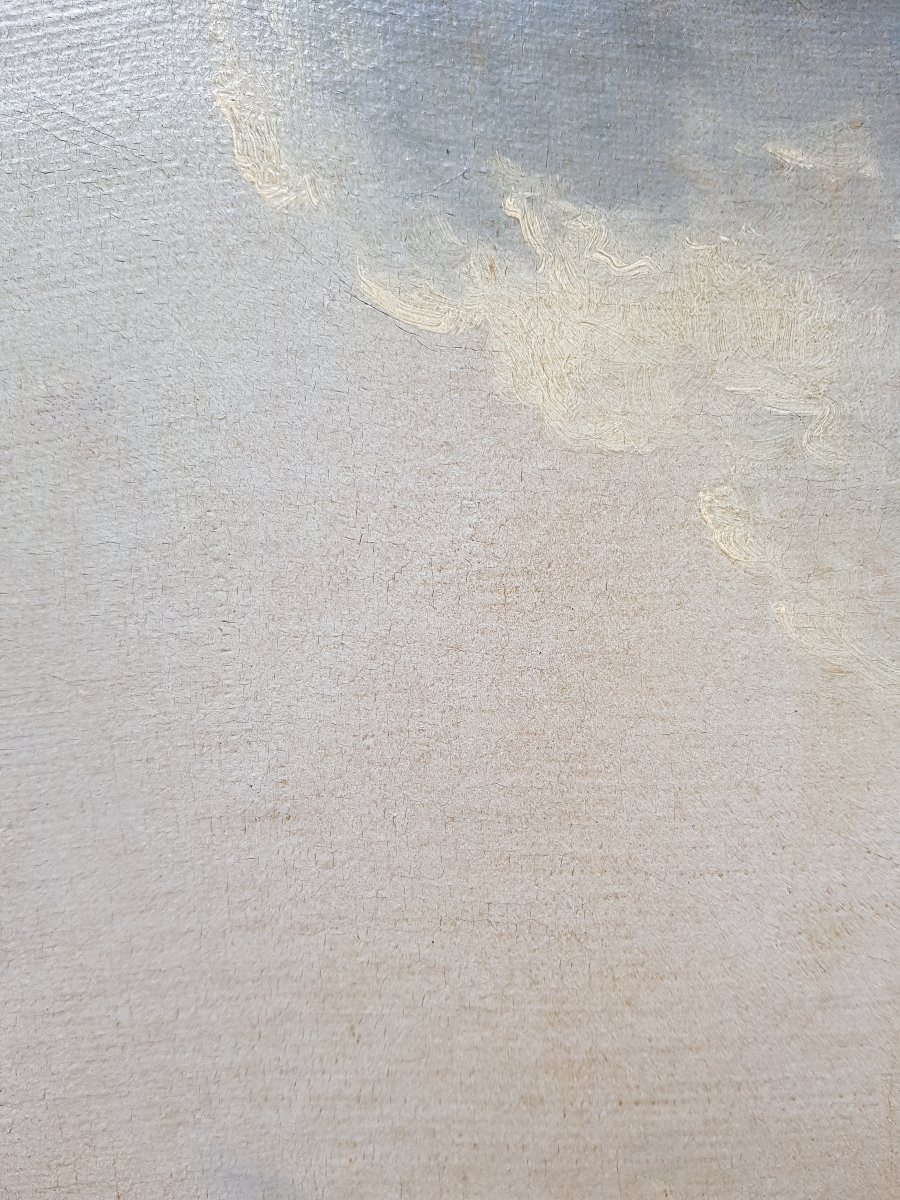 Jean-Victor BERTIN - Huile sur toile - Paysage d'Italie - 1800-photo-3