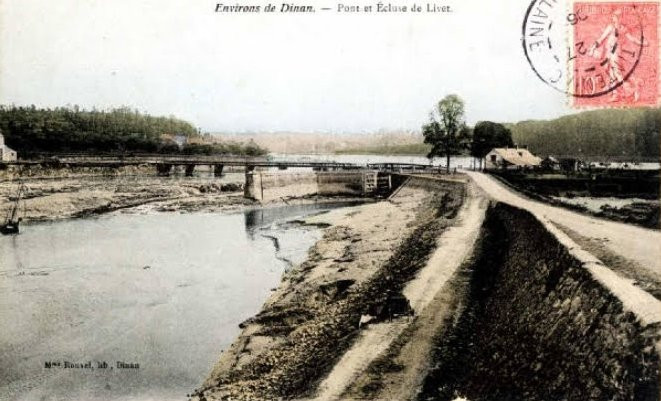 Yvonne JEAN HAFFEN - Grand dessin - La Rance - DINAN-photo-5