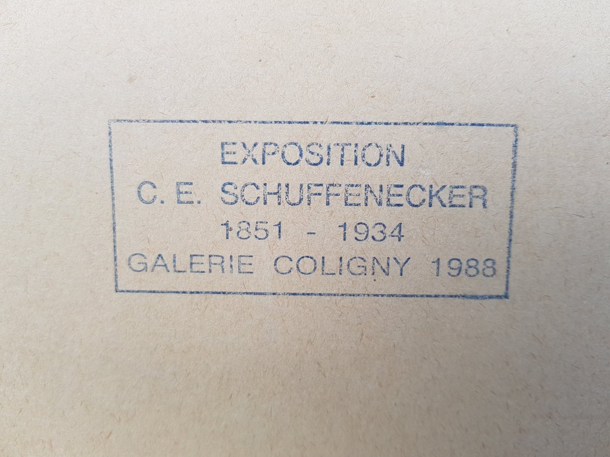 Schuffenecker - Large Pastel - Pont Aven School-photo-7