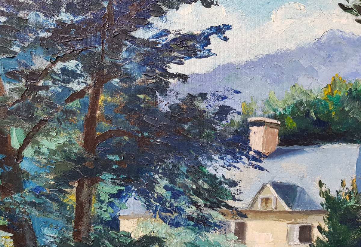 Paul-emile Pissarro - Oil On Canvas - 54 X 65 Cm - River-photo-7