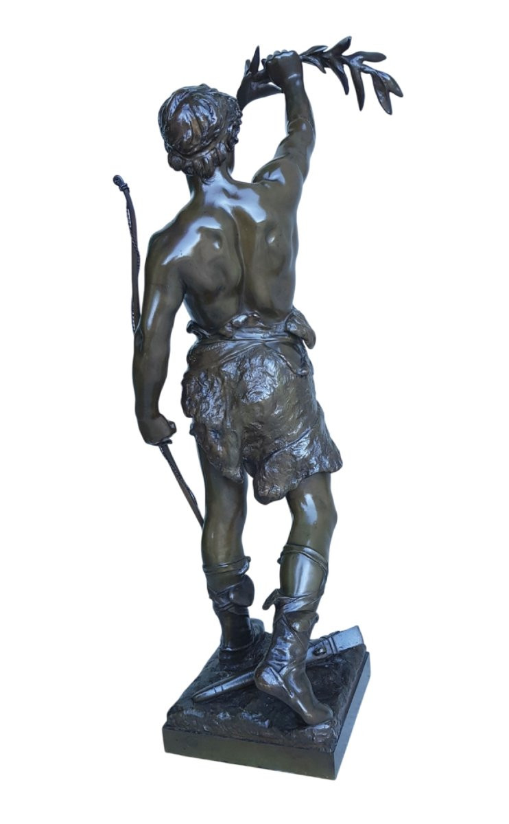 Grande sculpture - Bronze - 54 cms - MARIOTON-photo-2
