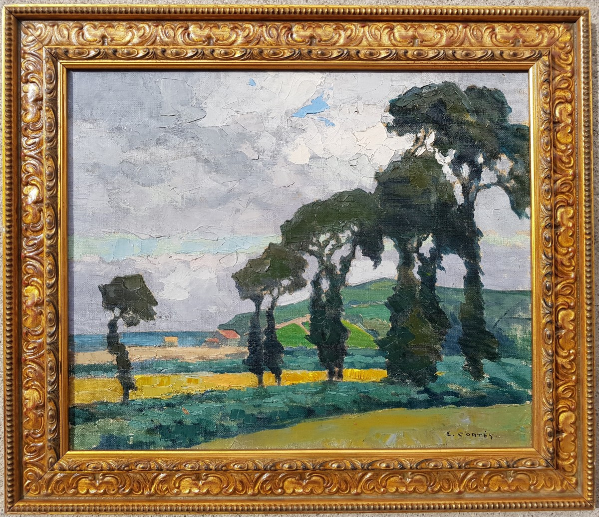 Edouard Cortès - Seaside, Brittany - C.o.a