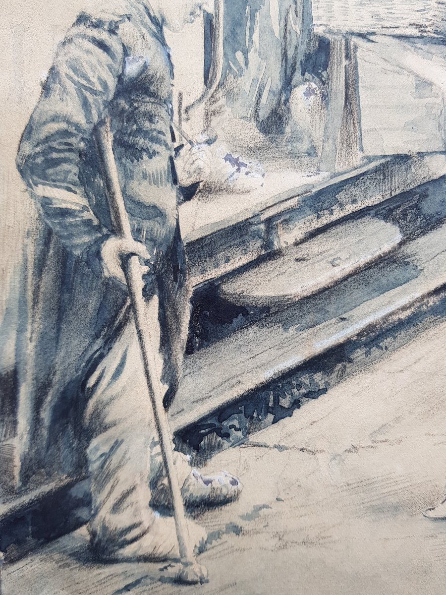 Ferdinand GUELDRY - Dessin militaria - 1916-photo-1