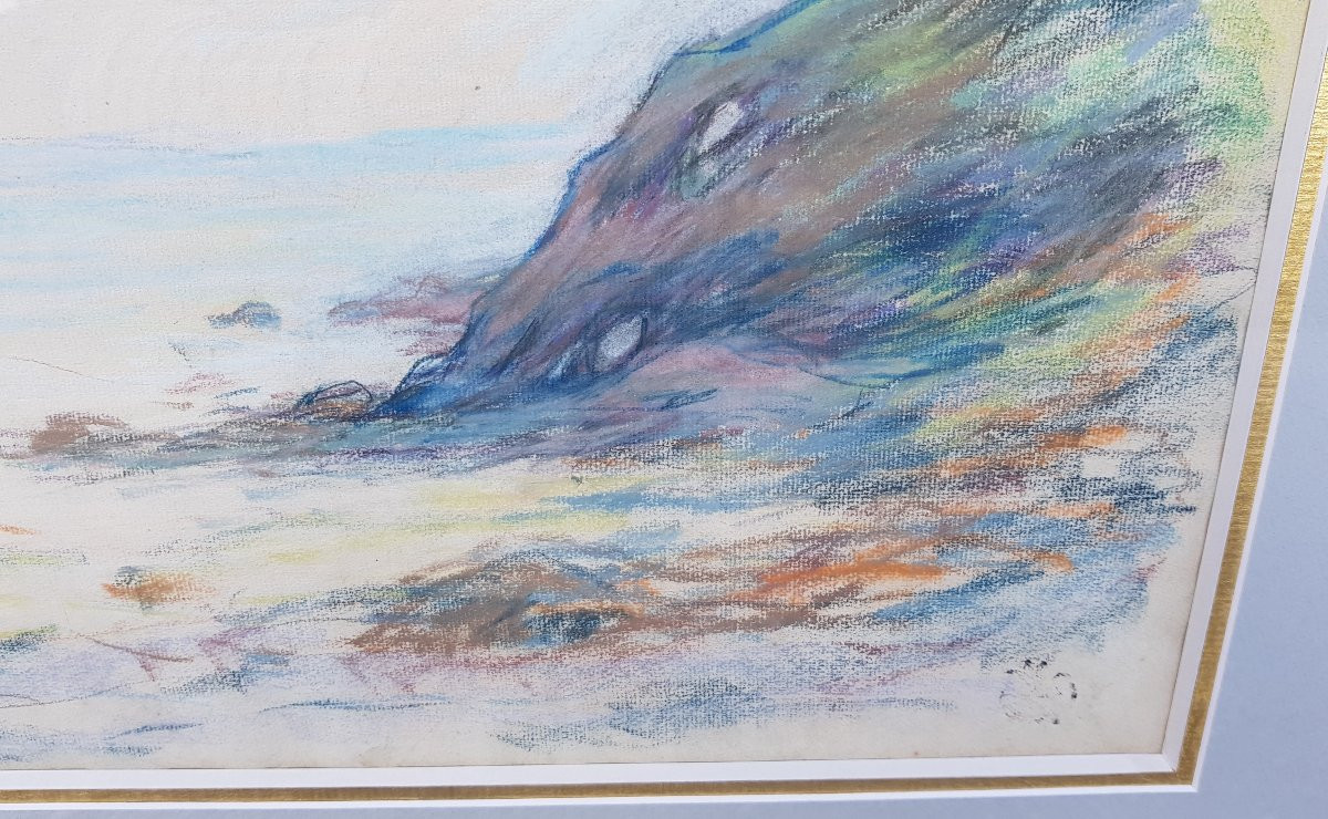 SCHUFFENECKER - Grand pastel - Ecole Pont Aven-photo-4
