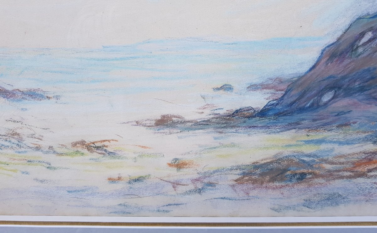 SCHUFFENECKER - Grand pastel - Ecole Pont Aven-photo-8