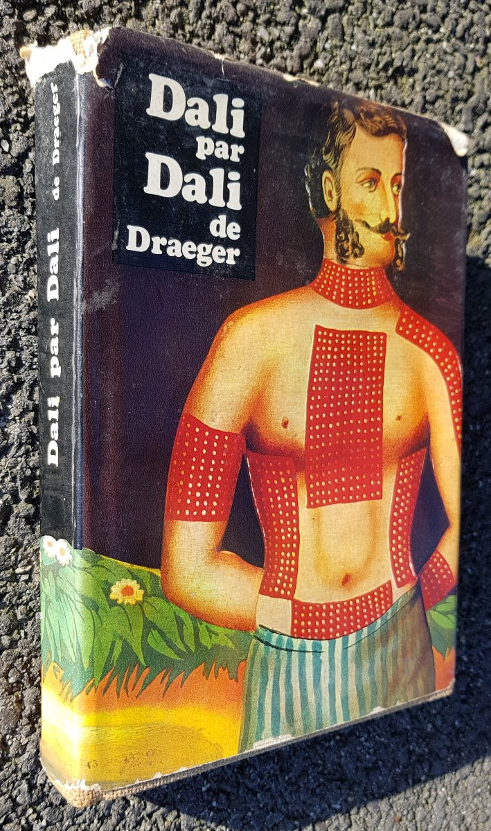 Salvador DALI - Dessin - Livre dédicacé - 1971-photo-4