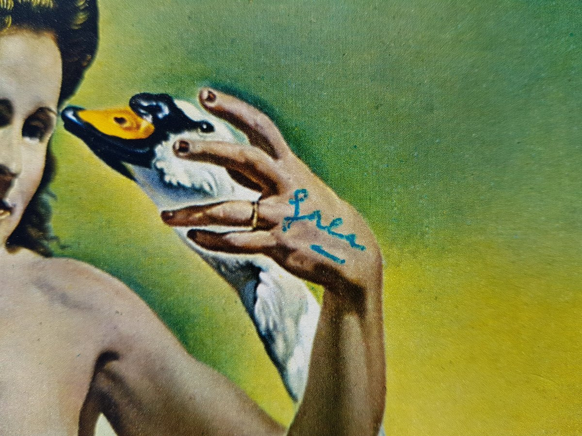 Salvador DALI - Dessin - Livre dédicacé - 1971-photo-4