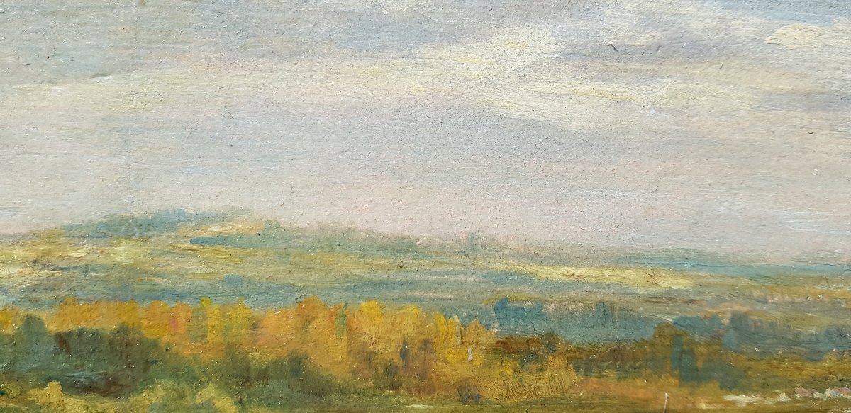Theodore Rousseau - Landscape 1830 - Certificate / C.o.a-photo-3