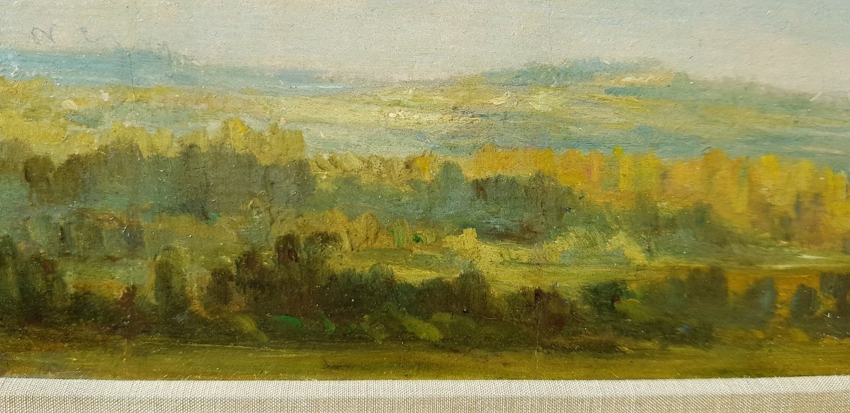 Theodore Rousseau - Landscape 1830 - Certificate / C.o.a-photo-4