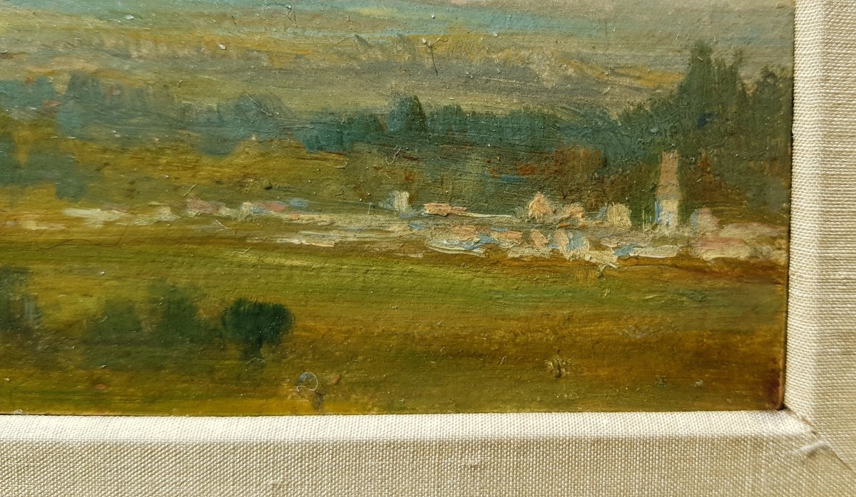 Theodore Rousseau - Landscape 1830 - Certificate / C.o.a-photo-3