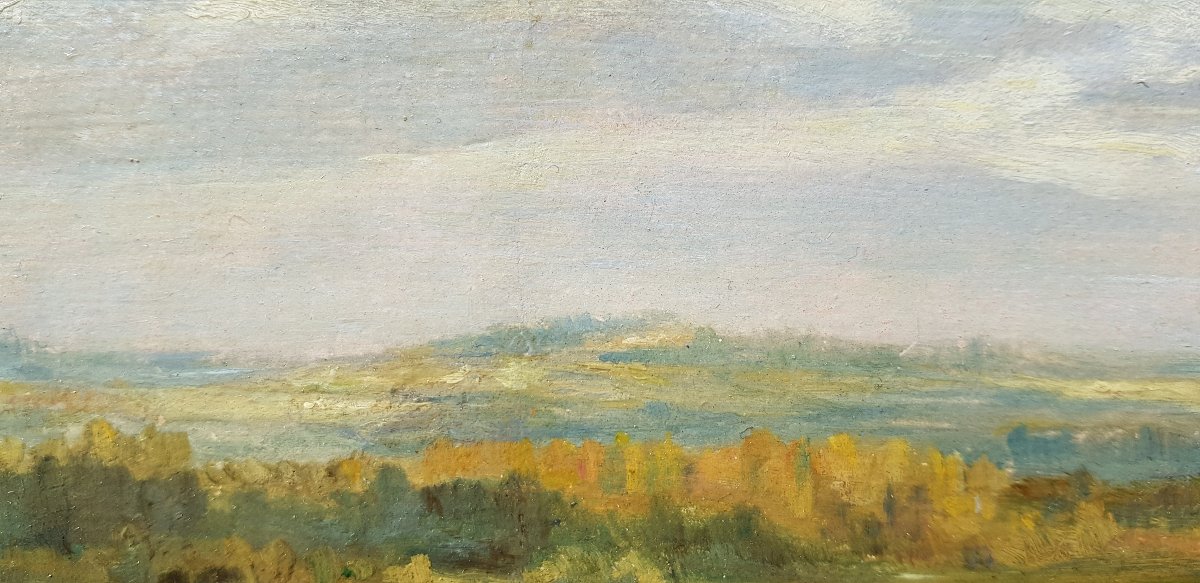 Theodore Rousseau - Landscape 1830 - Certificate / C.o.a-photo-4