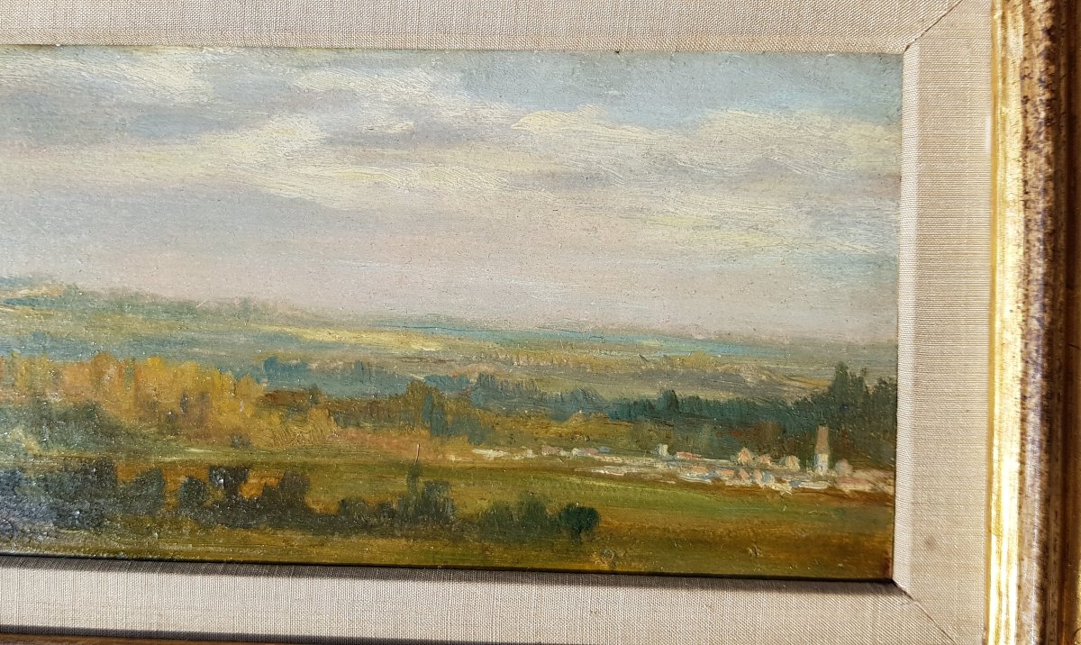 Theodore Rousseau - Landscape 1830 - Certificate / C.o.a-photo-5