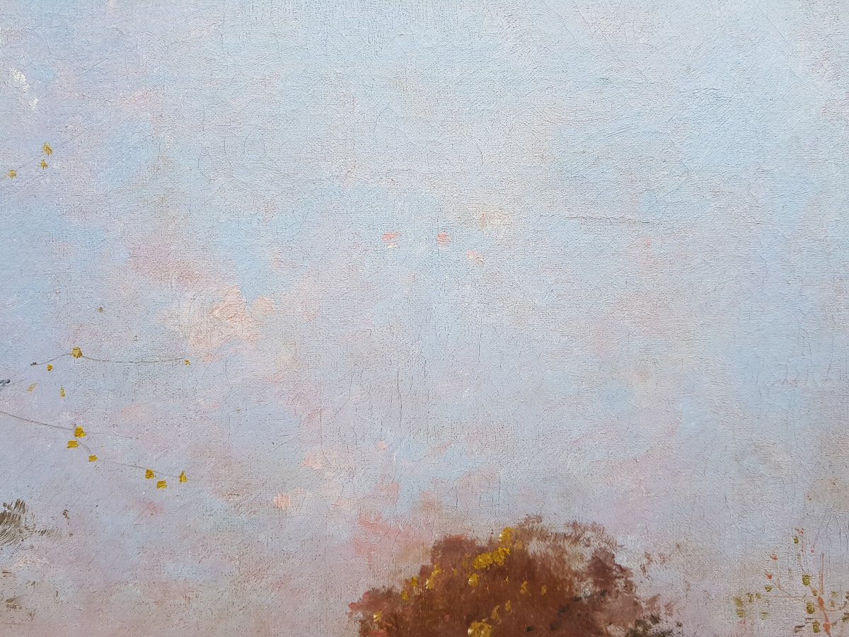 Eugene Galien Laloue - Large Oil On Canvas - Landscape-photo-6