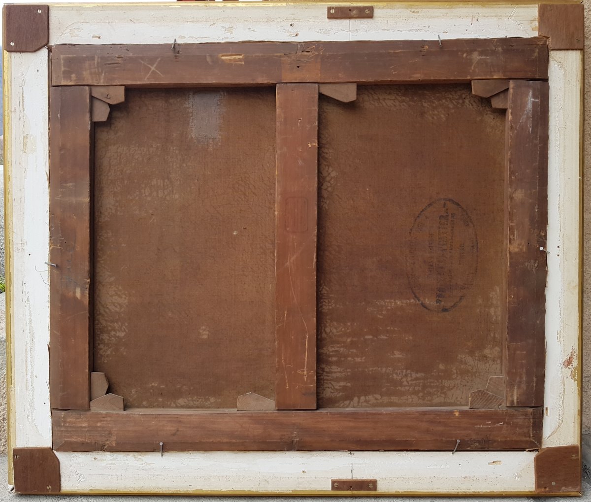 DELPY - Huile sur toile - 60 x 73 cms - Voiliers en mer-photo-6