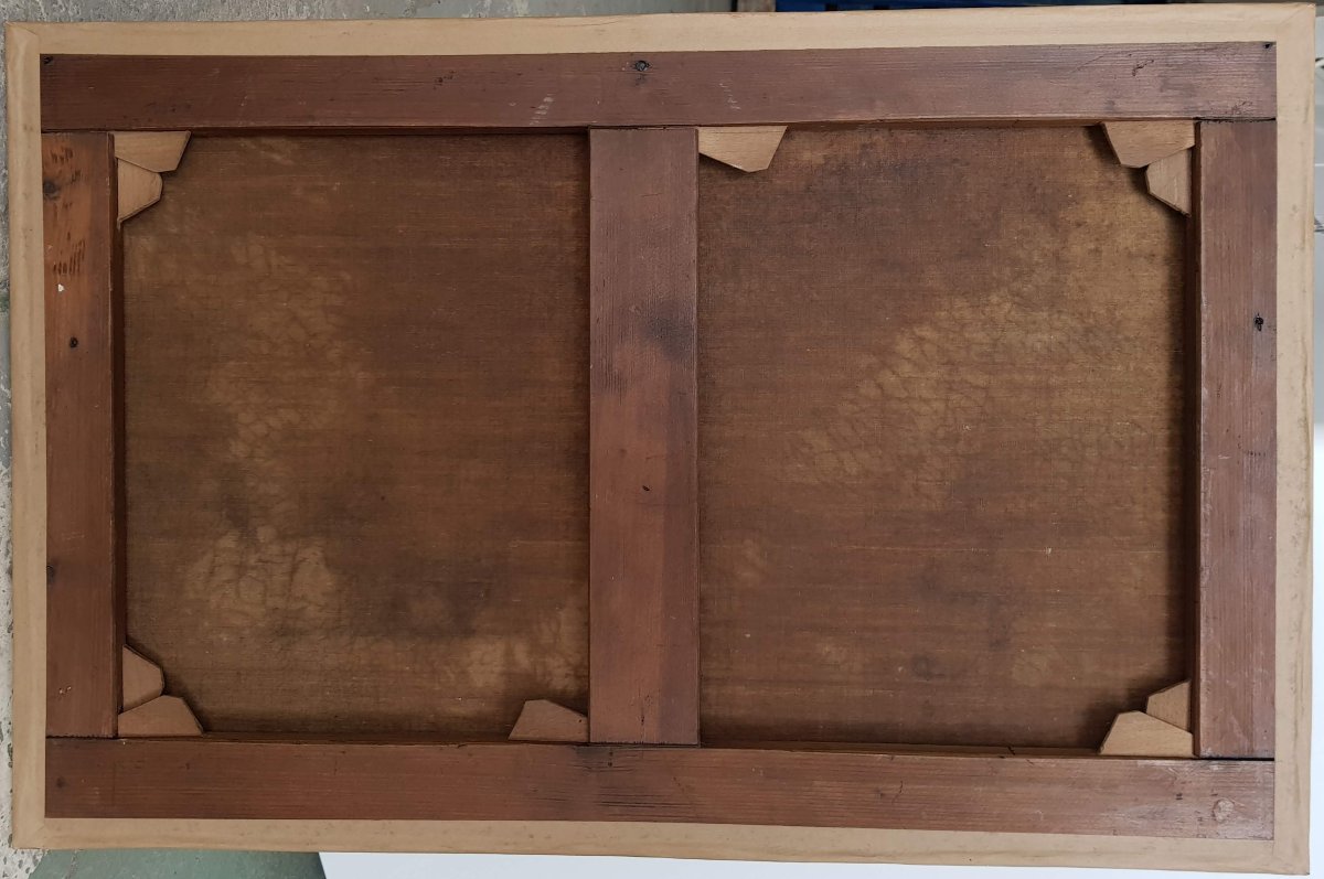 Naufrage - Ecole romantique - Huile sur toile - 1874-photo-8