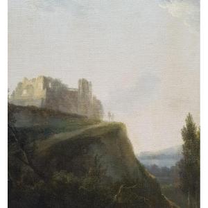Jean-victor Bertin - Oil Painting C.1800 - Italian Landscape