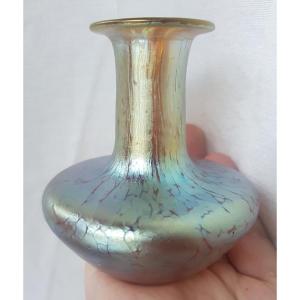 Loetz - Iridescent Vase - Candia Papillon - 1900