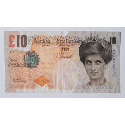 Banksy - Di Faced Tenner - Certificate Of Authenticity