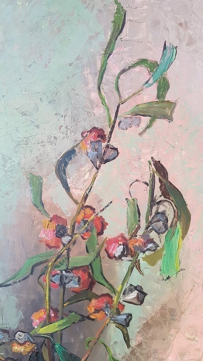 Still Life, Eucalyptus, By A Woman Painter-photo-4