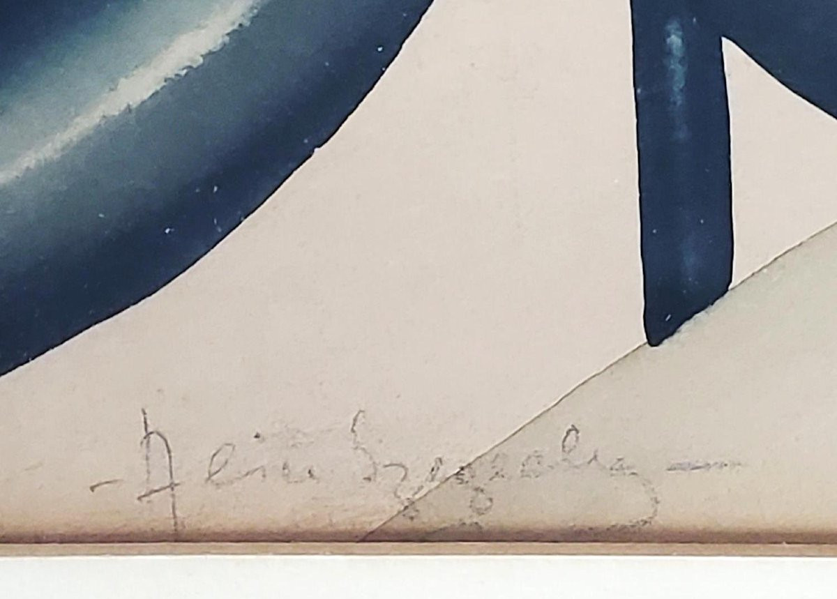 Art Déco - Tête de femme-photo-4