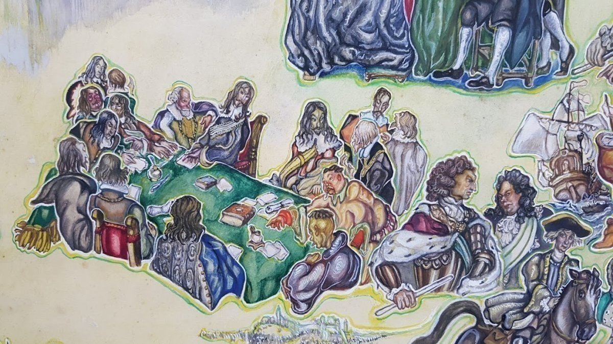 Historical Scene By Gyula Batthyany, Hungarian-photo-4