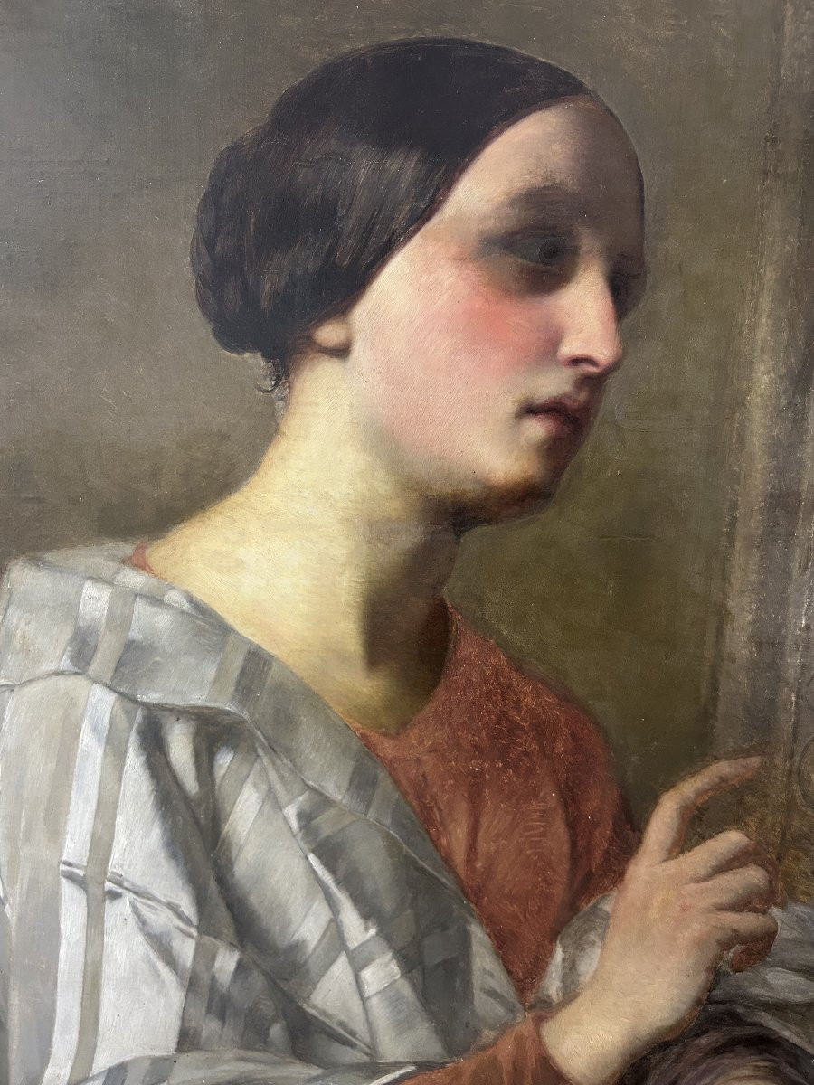 Woman's Portrait, Circa 1880-photo-2