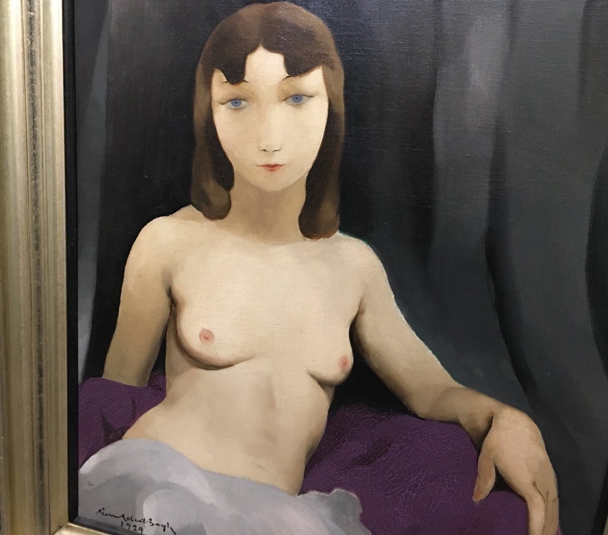 French School, Half-nude, 1929-photo-2