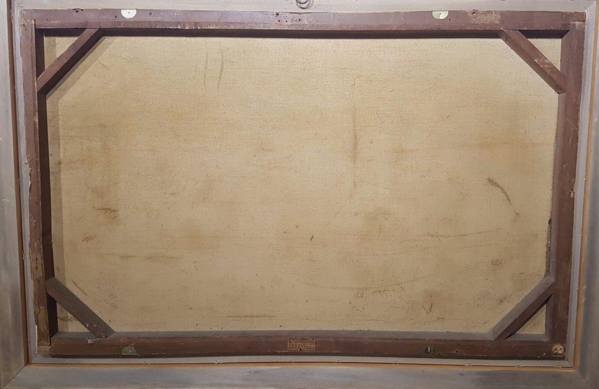 Indonesian Painting - Merapi Volcano, Java - Abdullah-photo-4