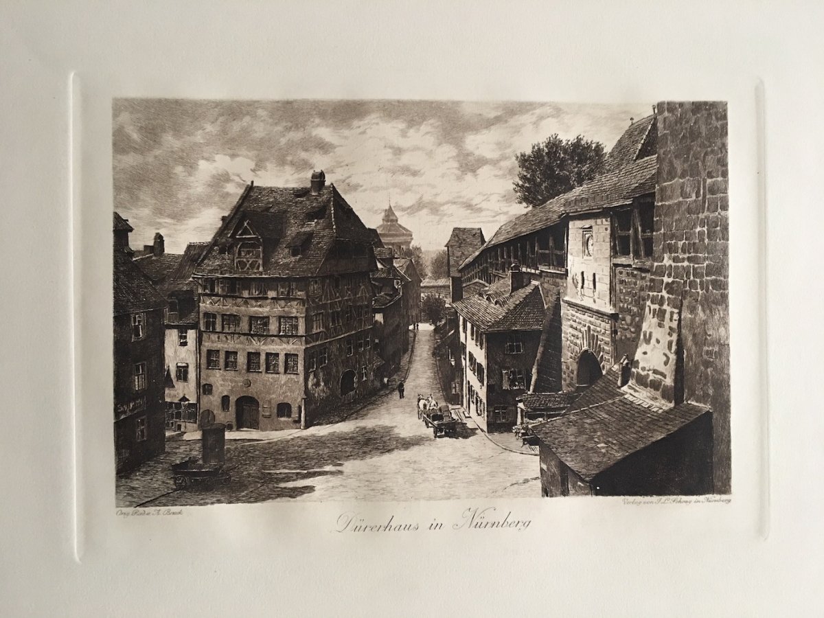 Nuremberg Lithograph Portfolio (bruck, Mispagel, Schöne, Schulz)-photo-1