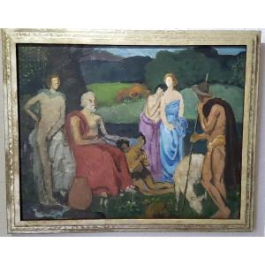 Scène Mythologique, Tchèque