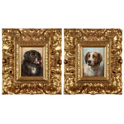 Portraits De Chiens Par Carl Reichert