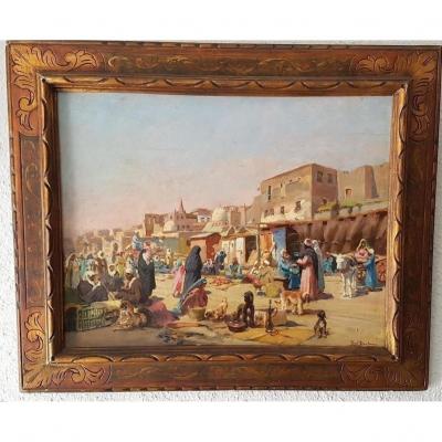 Market In Algiers By Kaufmann