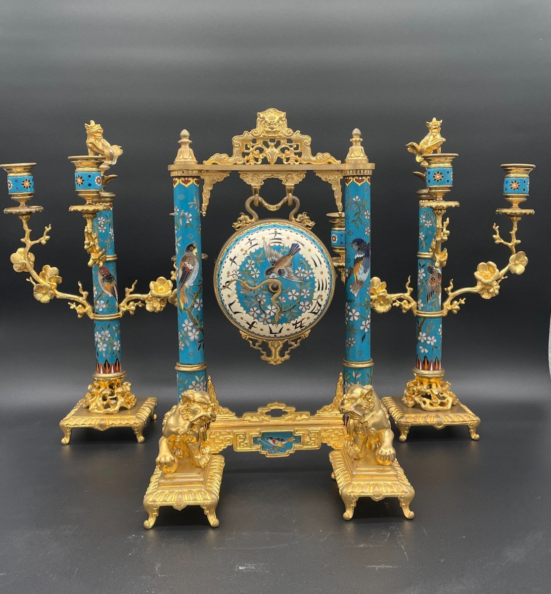 Lievre Edouard (1828-1886) For The Crystal Staircase (1802-1923) Pendulum And Its Trim-photo-7