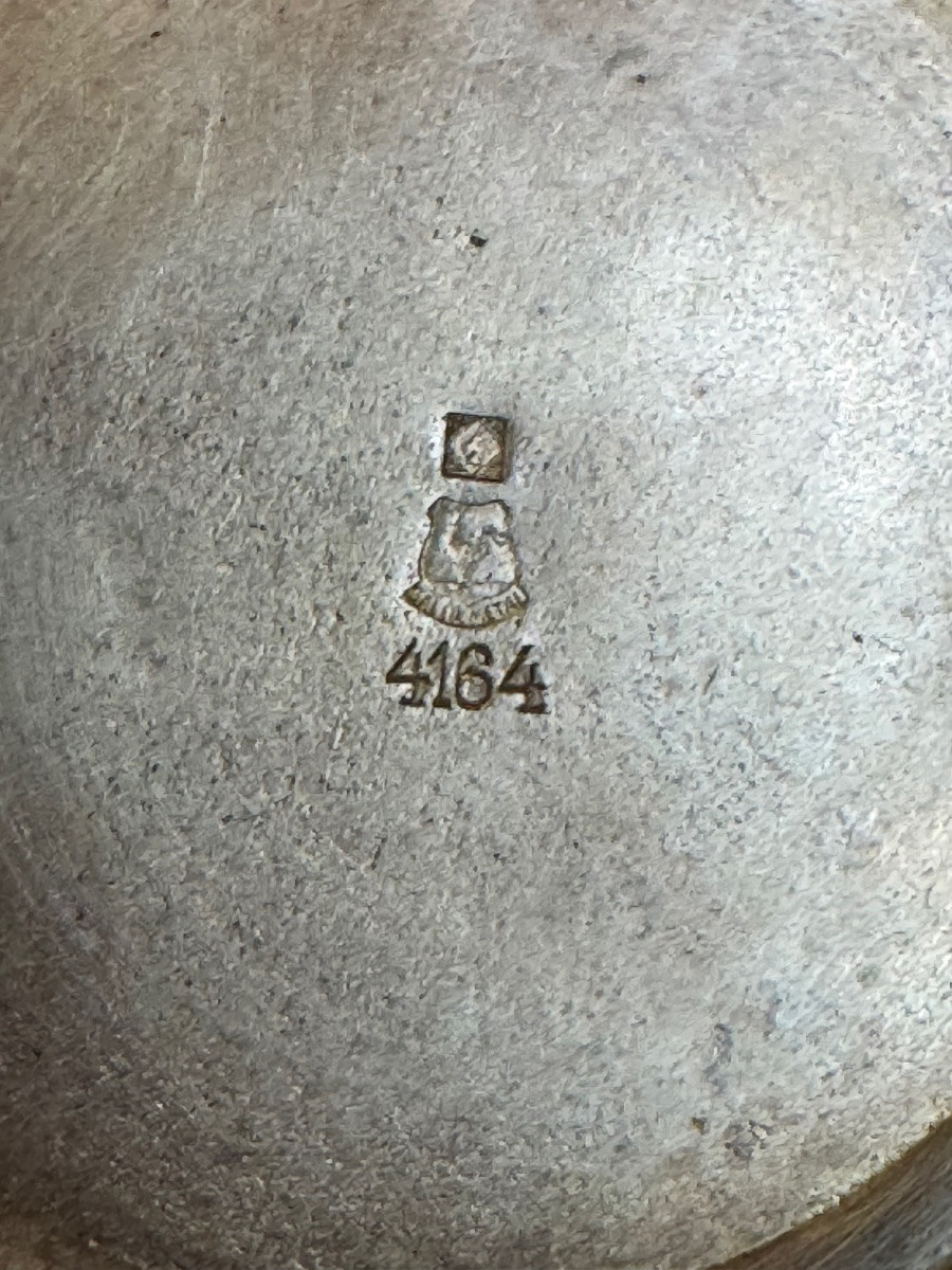 Aiguière En Cristal Maison Gallia -christofle Du XIXème-photo-4