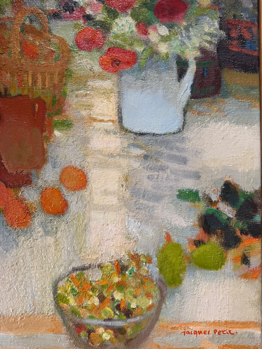 Jacques Petit (XXe siècle) – Harmonie orangée  -photo-3